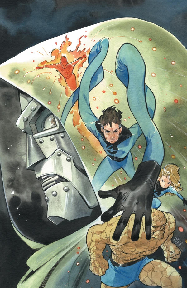 Challenges Of Doom: Mr. Fantastic: Peach Momoko Virgin Variant #1 - Cover 5